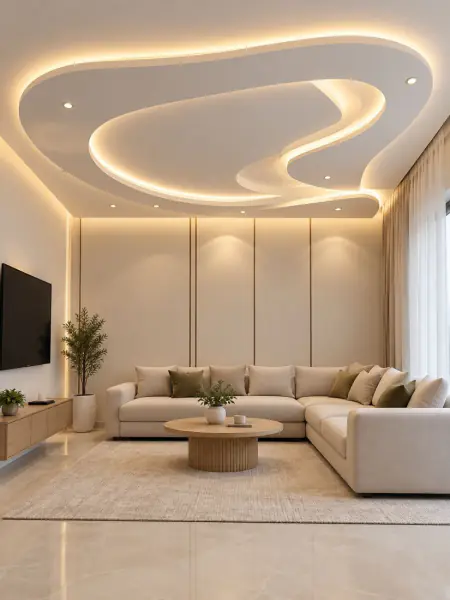 Plafond rond